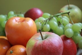 variety of fruits for healthy eating