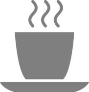 icon of hot coffee cup