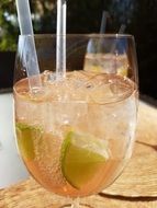 delicious refreshing cocktail