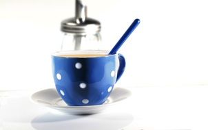Cup and sugar bowl
