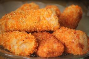 Tasty fried risoles