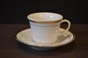 porcelain coffee cup