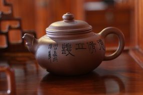 Traditional ceramic tea Pot