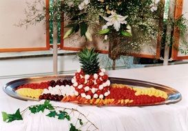 served fruits