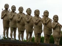 sculptures by Peter Lenk