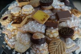 Cookies small cakes bakery
