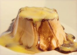 sweet Panna Cotta Dessert