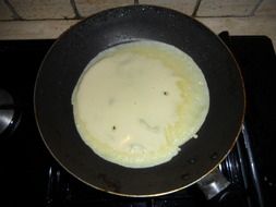 Pancakes in the pan