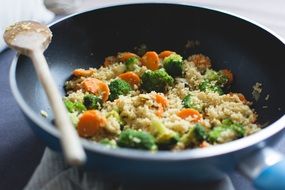 Picture of fried vegetables