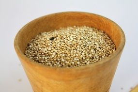 Amaranth in the bowl