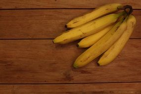 ripe bananas as a healthy product