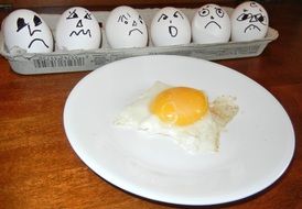 Eggs Cooked In Shell Waiting