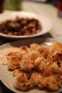 fried seafood as a dish