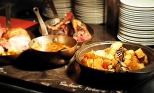 Potatoes Baking Food