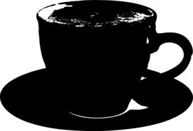 Mug Cappuccino drawing