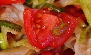 Tomatoes Salad, macro