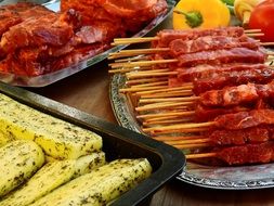 marinated meat for grilling