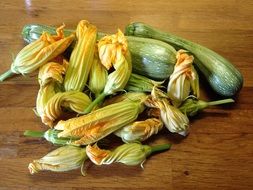 zucchini flowers for cooking