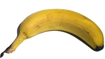 Delicious yellow banana fruit