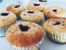 cupcakes with jam