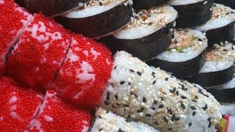 tasty japanese rolls