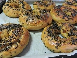 baking with black sesame