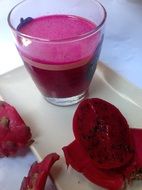Dragon Fruit and juice