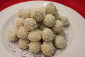 sticky rice on a plate