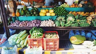 Fresh Fruit and Vegetable Market