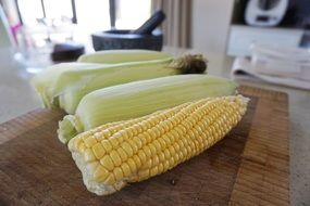 Sweetcorn on Kitchen