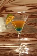 glass of relaxing drink