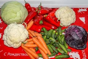 various healthy Vegetables