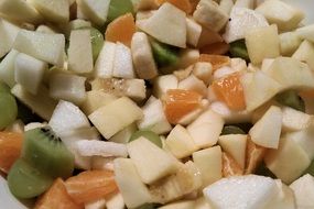 closeup photo of fruit salad
