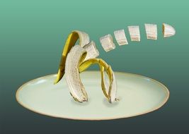 banana pieces