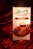 Chocolate Lindt Irish coffee