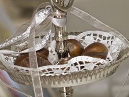 chestnut fruit in bowl