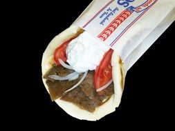sandwich in convenient packaging