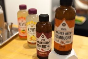 Juice and Cocktails in Bottles