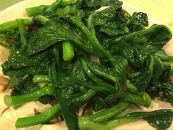 green Vegetables Stir-Fried
