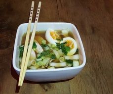 appetizing Japanese soup