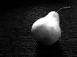 pear, Black And White foto