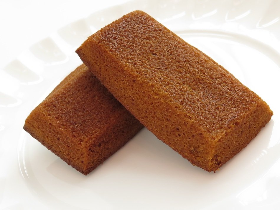 pastries with caramel