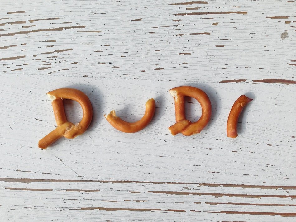 Dudi the inscription of sausages