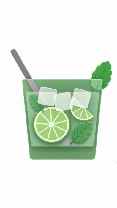 mojito as a graphic image