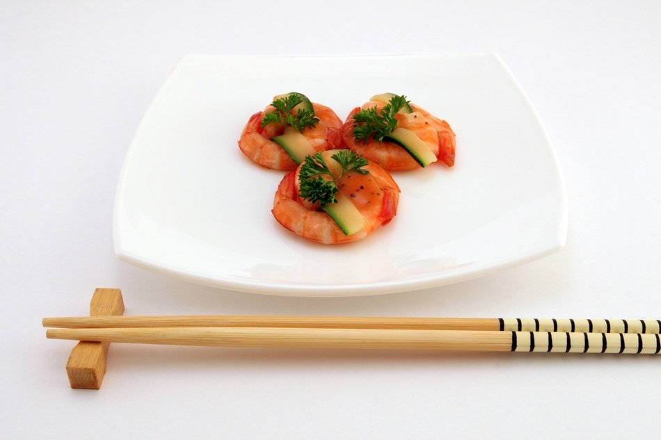 prawns with vegetables Calories Catering