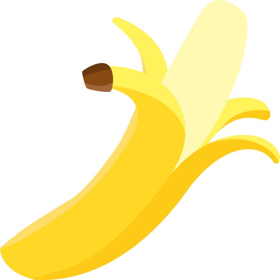 peeled banana