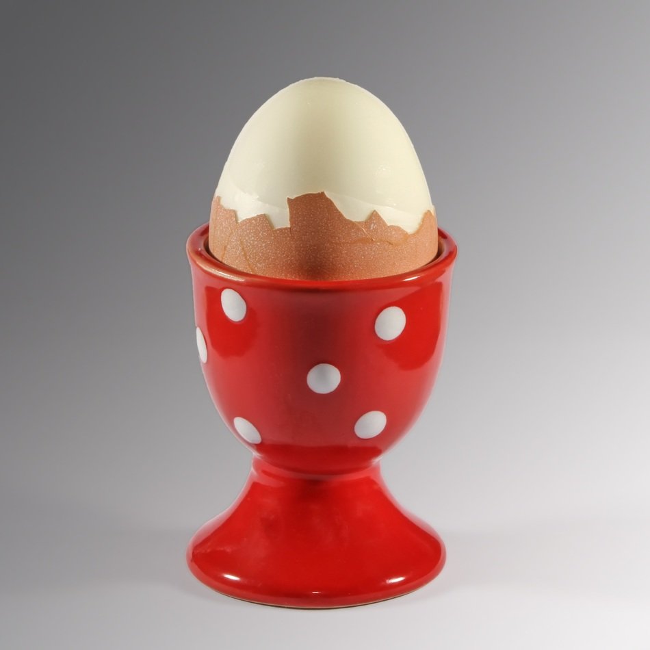 Egg in the egg cup