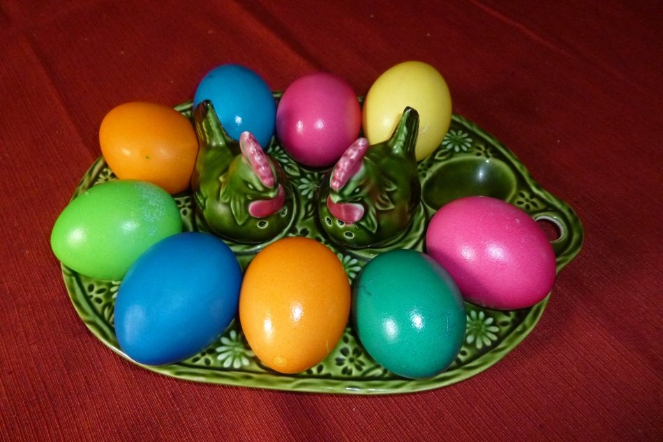 eggs as decoration for easter