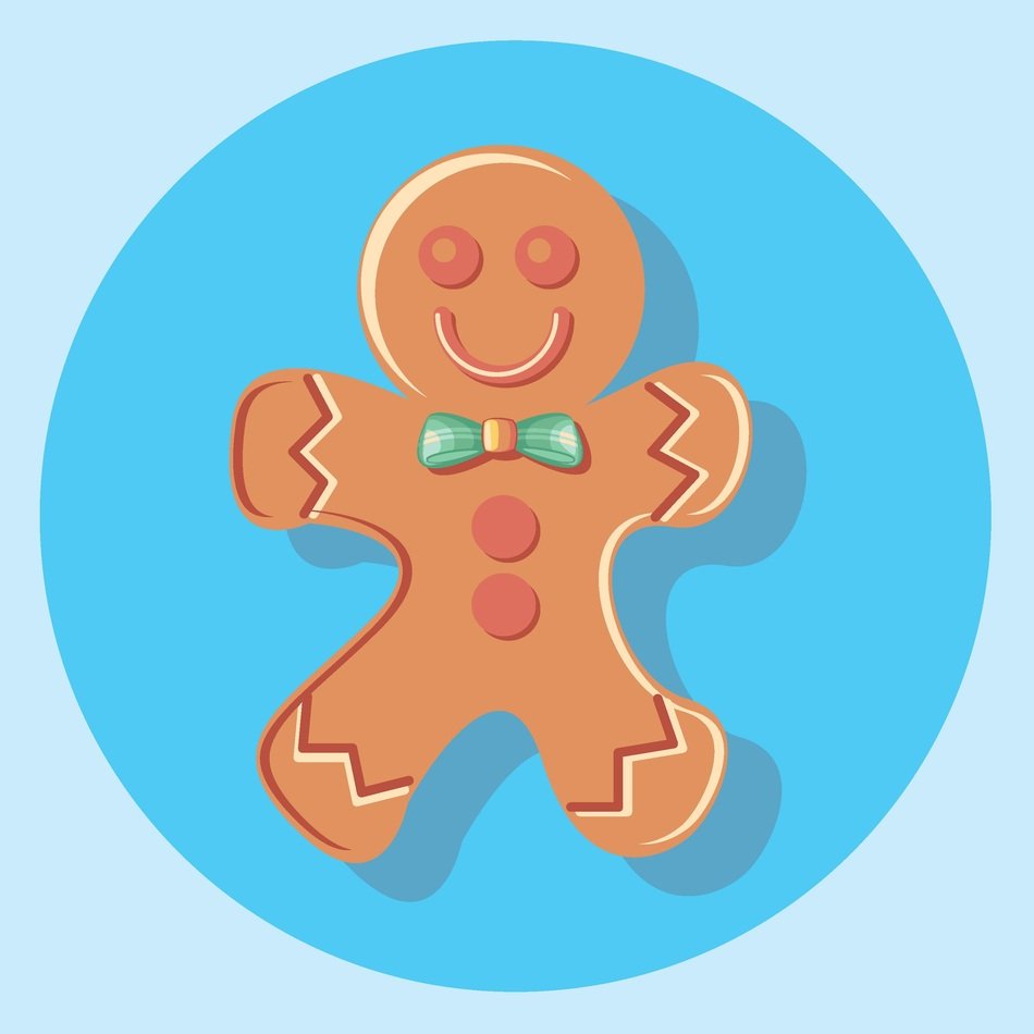 Gingerbread Food drawing