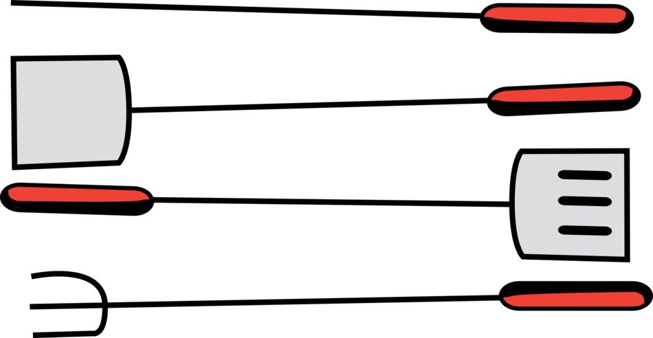 Grill Tools drawing